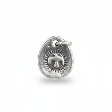 S925 Sterling Silver Flying Eagle Charm
