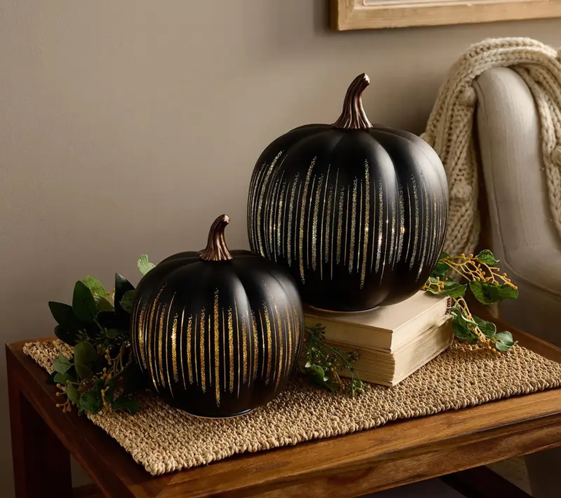 🔥2025 HOT SALE - 🎃✨ Illuminated Starry Night Glass Pumpkins (✨Same as in the video) - Alba Vaga