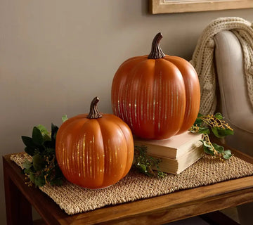 🔥2025 HOT SALE - 🎃✨ Illuminated Starry Night Glass Pumpkins (✨Same as in the video) - Alba Vaga