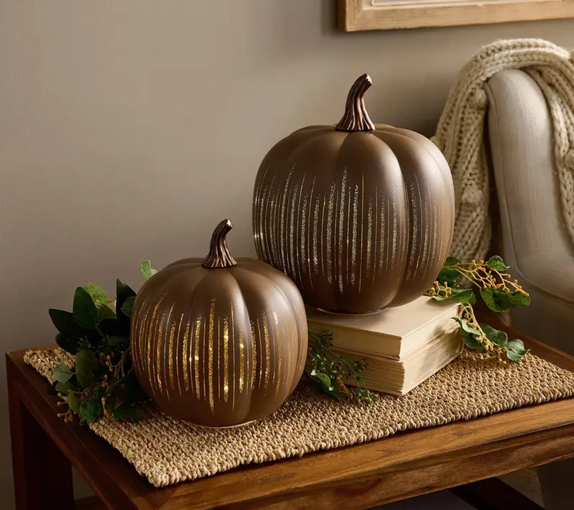 🔥2025 HOT SALE - 🎃✨ Illuminated Starry Night Glass Pumpkins (✨Same as in the video) - Alba Vaga