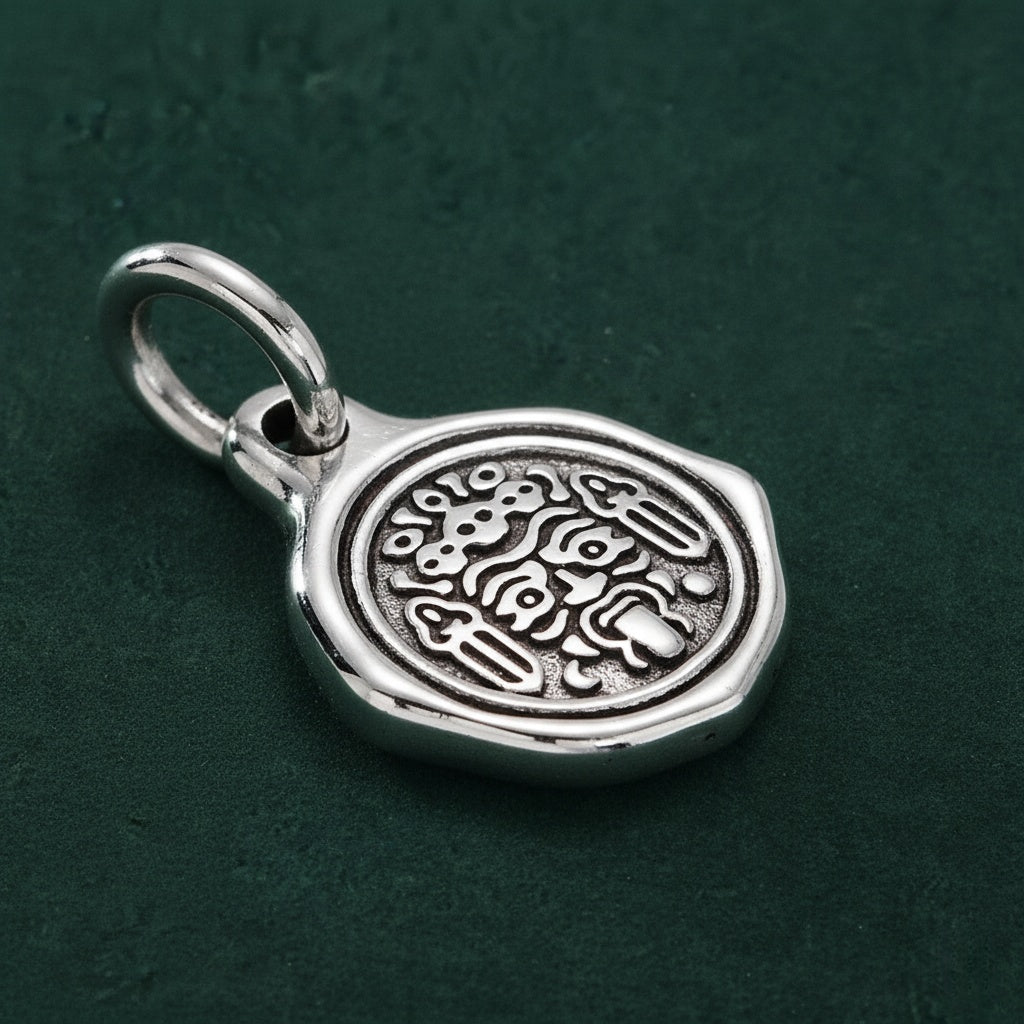 Sterling Silver Zakiram Talisman Pendant