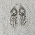 Bohemian Retro Tassel Earrings – Long Slim Ethnic Style Statement - Alba Vaga