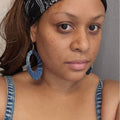 Boho Western Denim Oval Earrings – Casual Statement Jewelry for Women - Alba Vaga