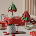 Christmas Tree & Cactus Heat - Resistant Placemat – Table & Cup Coaster for Hot Protection - Alba Vaga