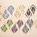 Exaggerated Tassel Earrings Ethnic - Inspired High - End Statement - Alba Vaga