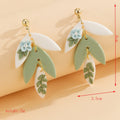 Handmade Floral Polymer Clay Earrings - Alba Vaga
