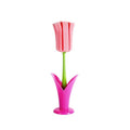 Tulip Cup Brush – Long Handle Removable Sponge Cleaning Tool for Glasses & Bottles - Alba Vaga